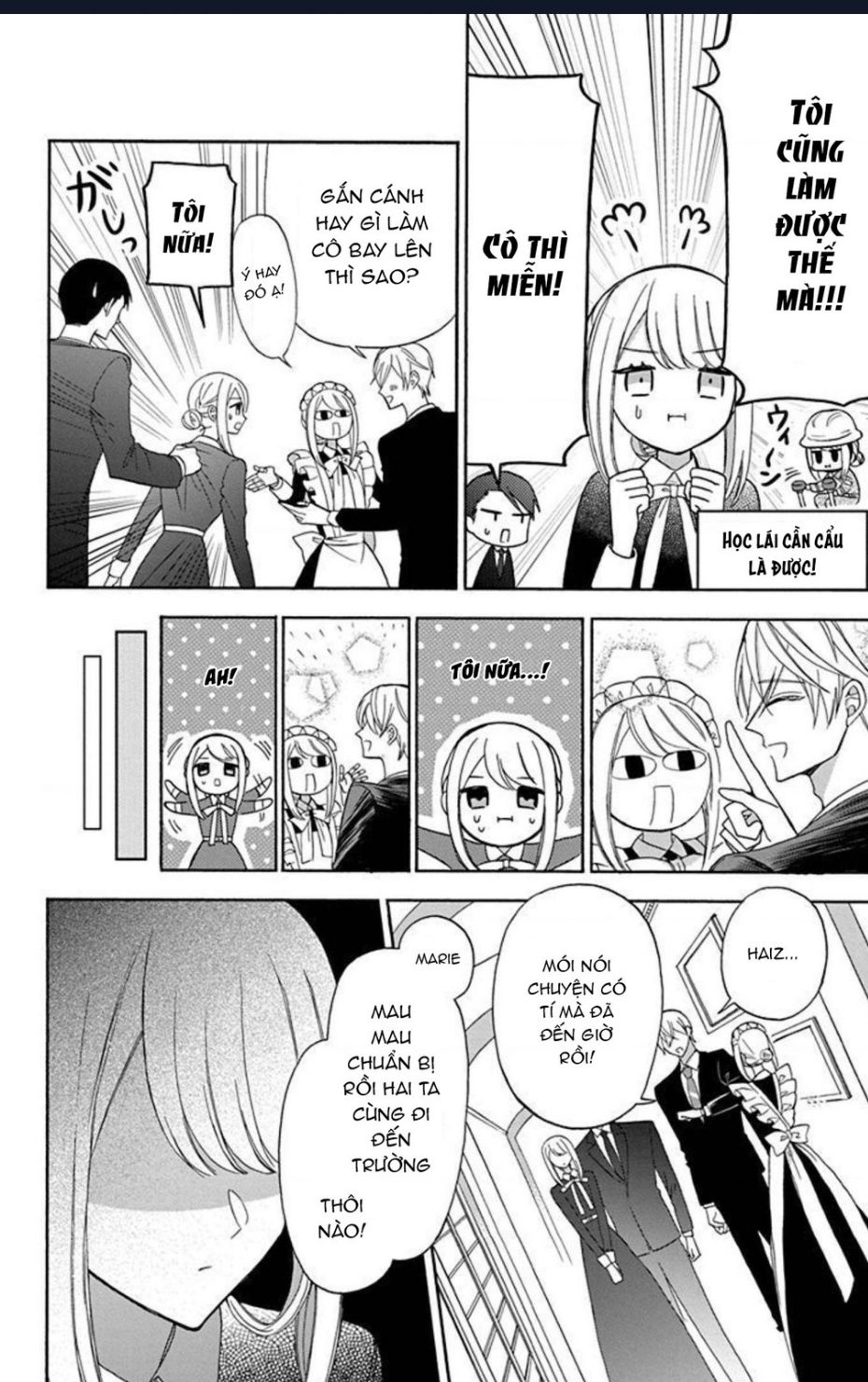 Cô Hầu Gái Người Máy Chap 12 - Next Chap 13
