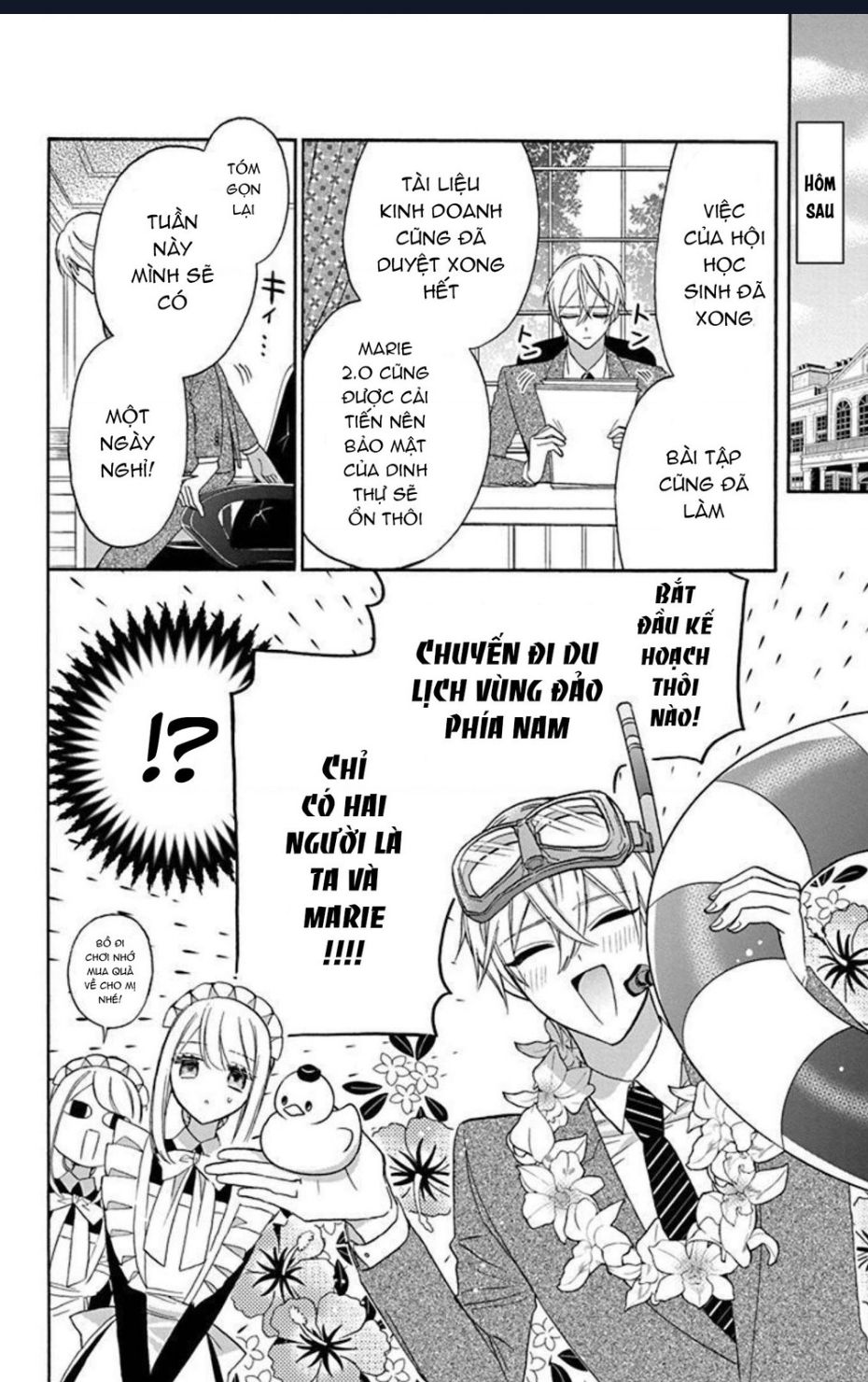 Cô Hầu Gái Người Máy Chap 12 - Next Chap 13