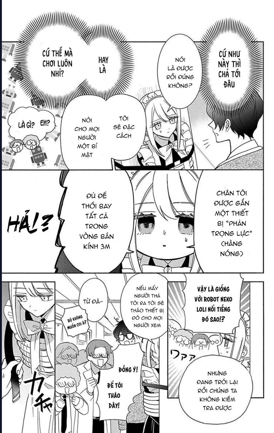 Cô Hầu Gái Người Máy Chap 14 - Next Chap 15