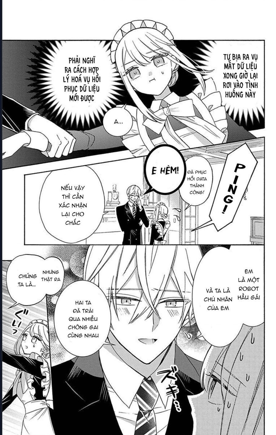 Cô Hầu Gái Người Máy Chap 14 - Next Chap 15