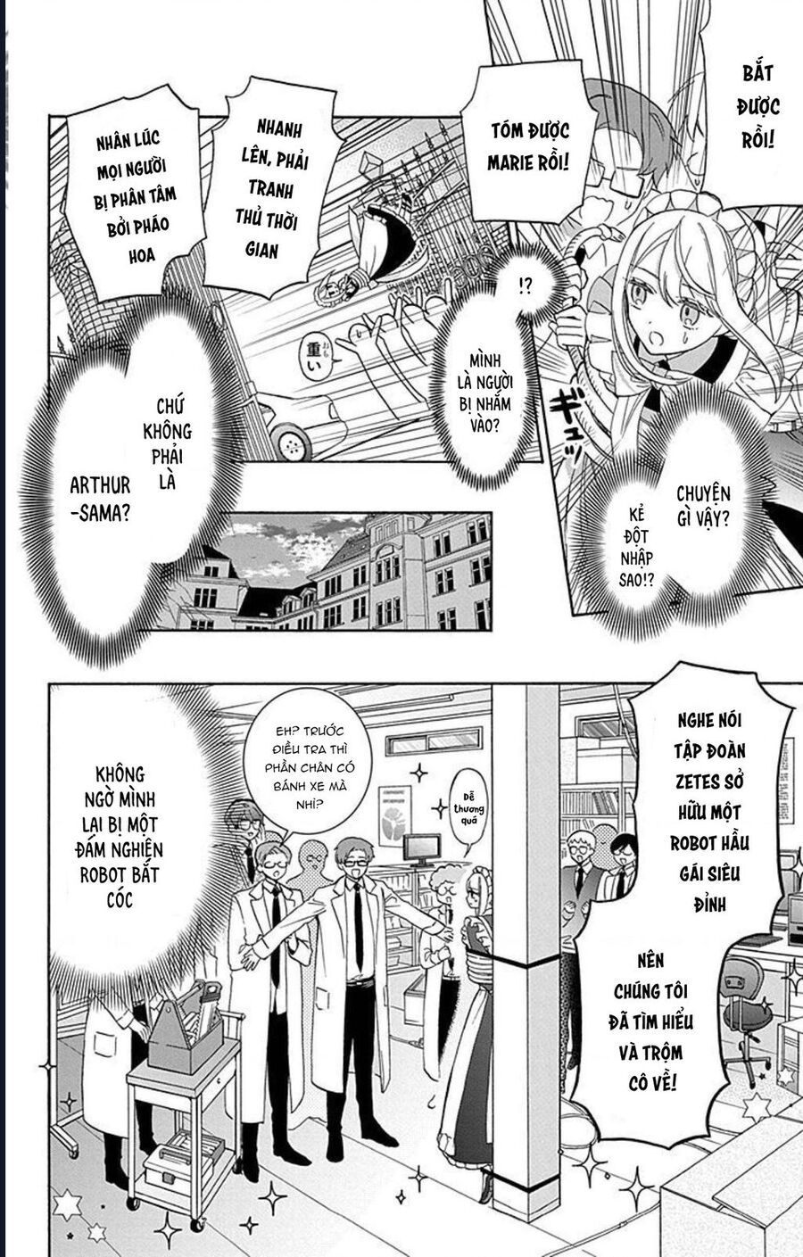 Cô Hầu Gái Người Máy Chap 14 - Next Chap 15