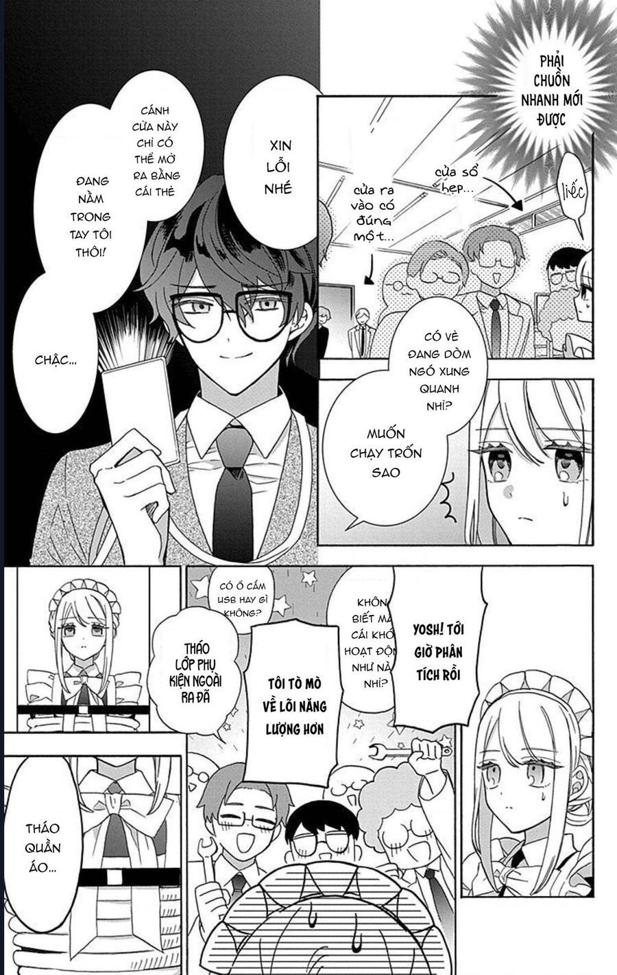 Cô Hầu Gái Người Máy Chap 14 - Next Chap 15