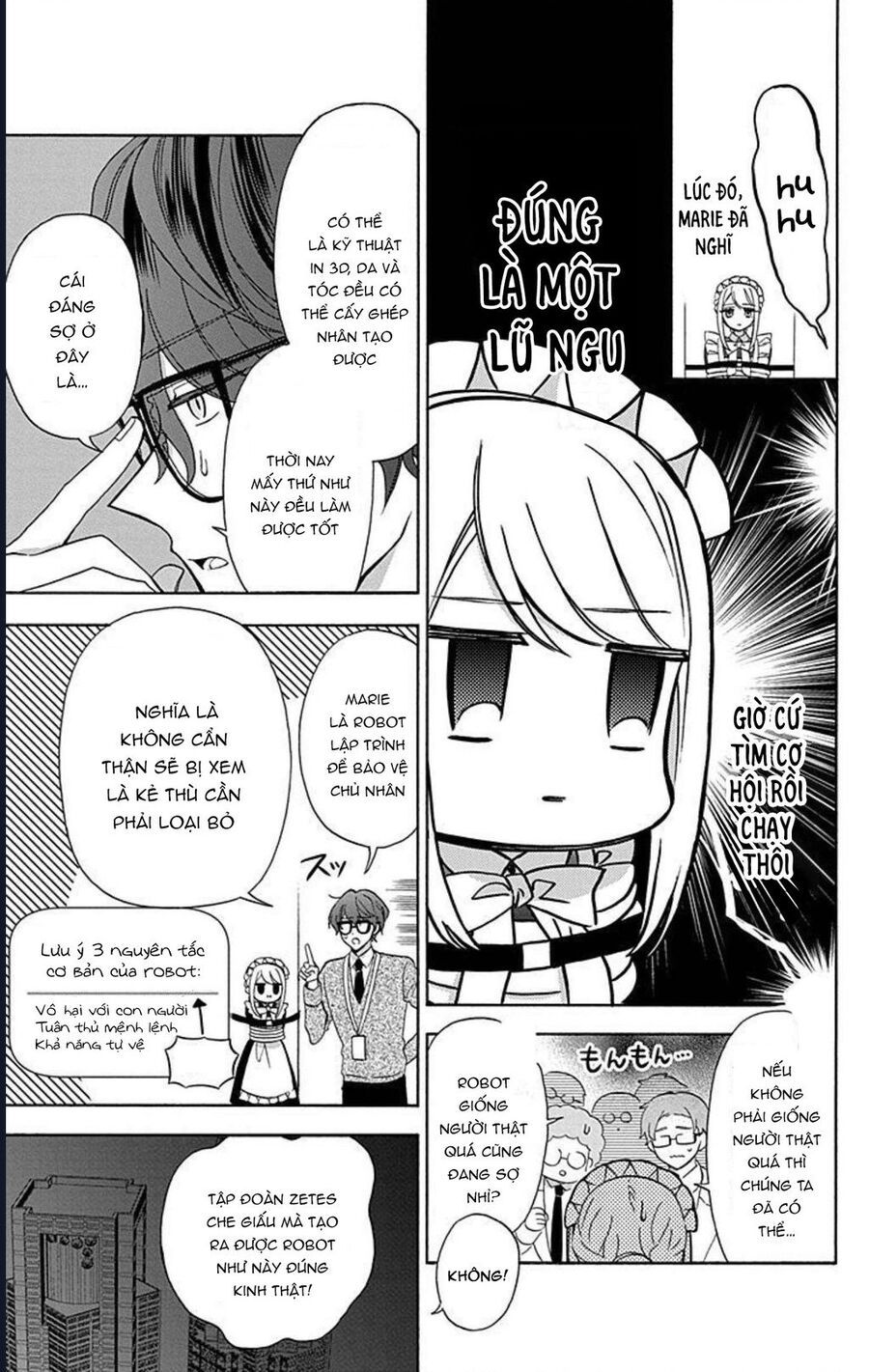 Cô Hầu Gái Người Máy Chap 14 - Next Chap 15