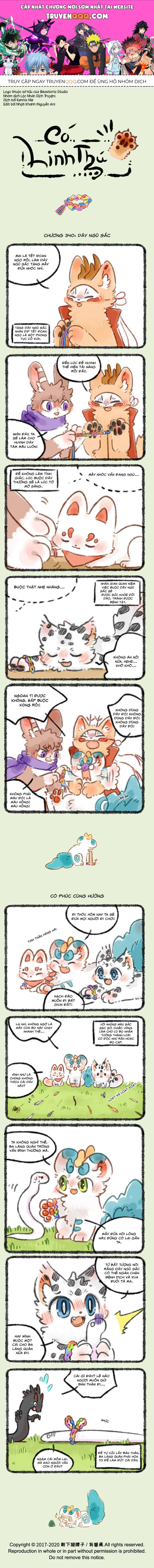 Có Linh Thú Chap 340 - Next Chap 341