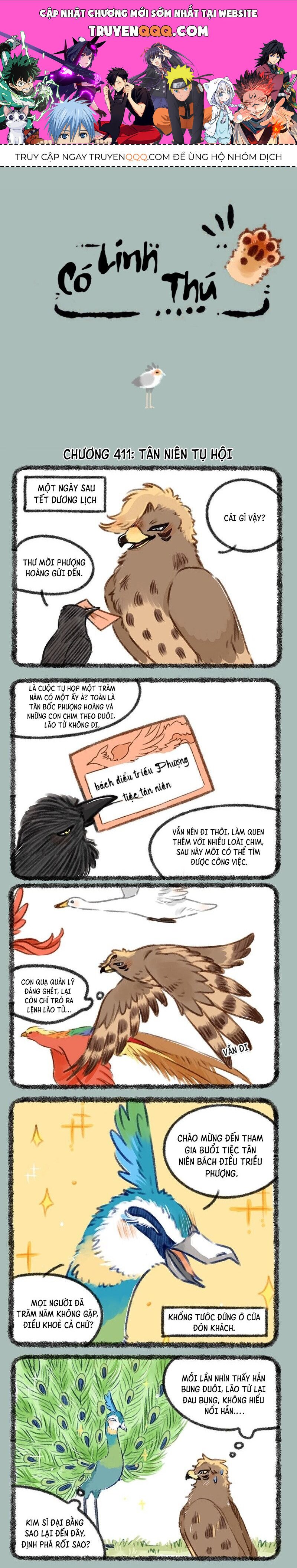 Có Linh Thú Chap 411 - Next Chap 412
