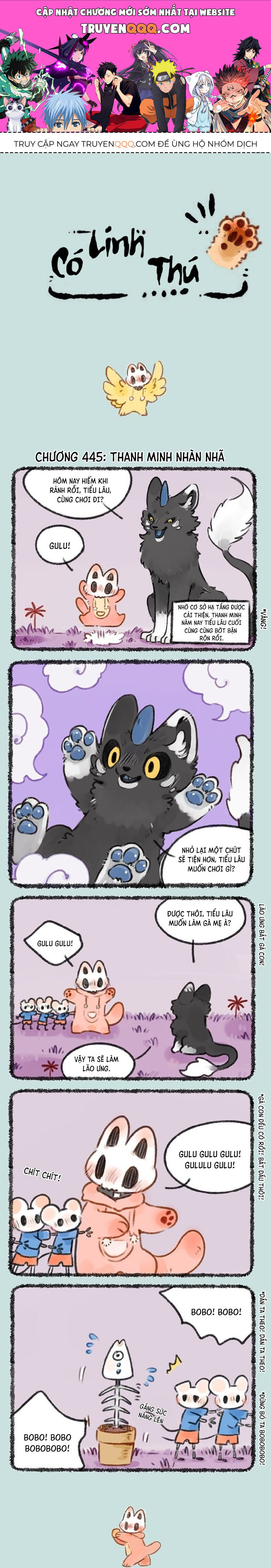 Có Linh Thú Chap 445 - Next Chap 446