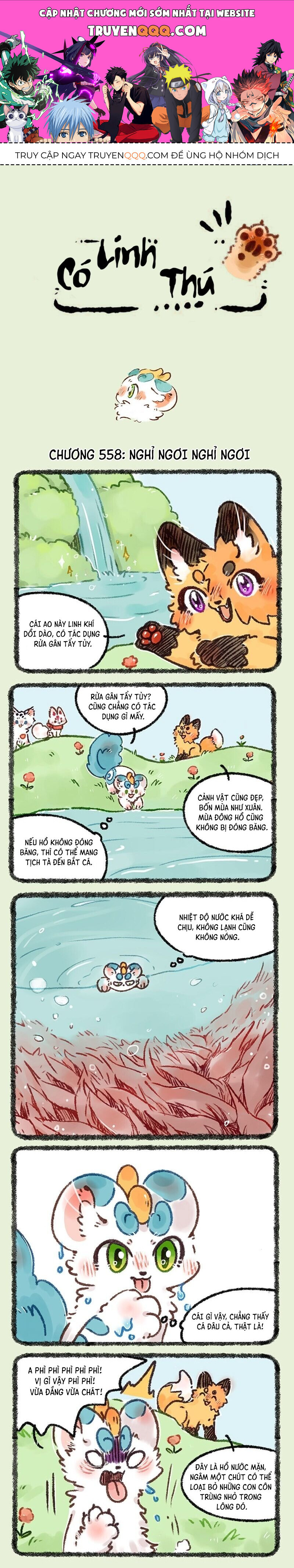 Có Linh Thú Chap 558 - Next Chap 559