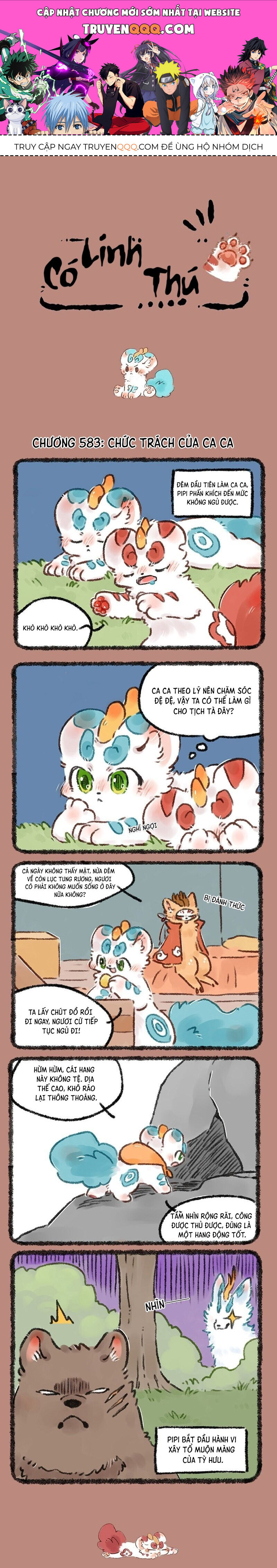Có Linh Thú Chap 583 - Next Chap 584
