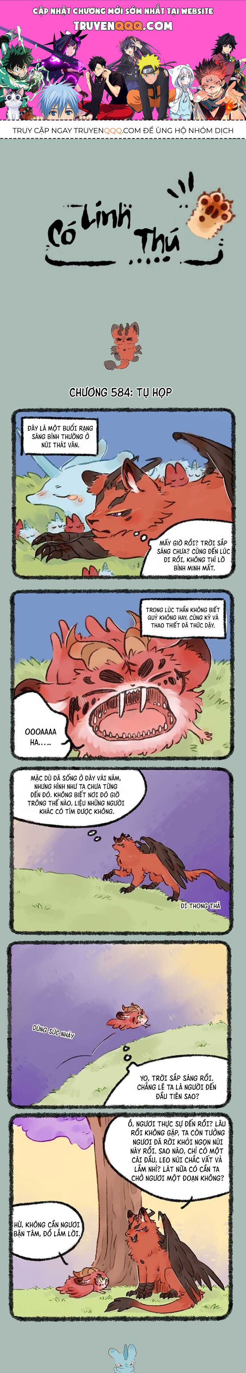 Có Linh Thú Chap 584 - Next Chap 585