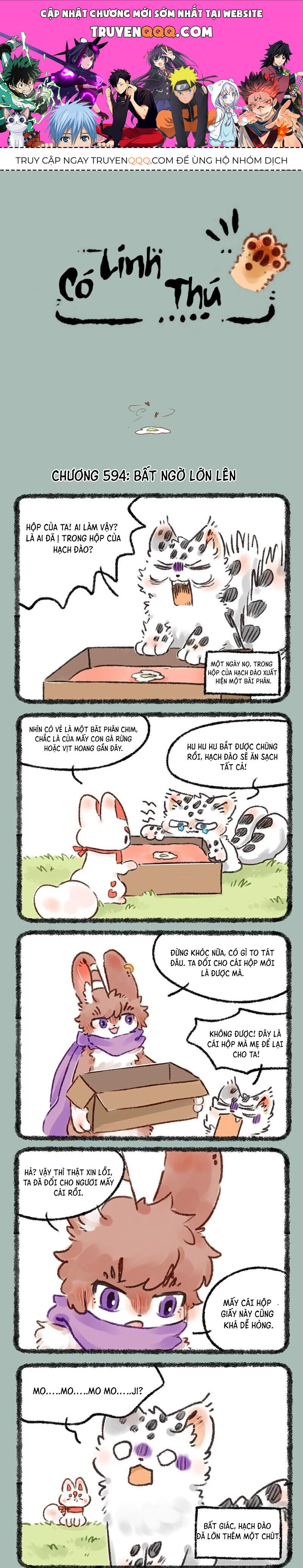 Có Linh Thú Chap 594 - Next Chap 595