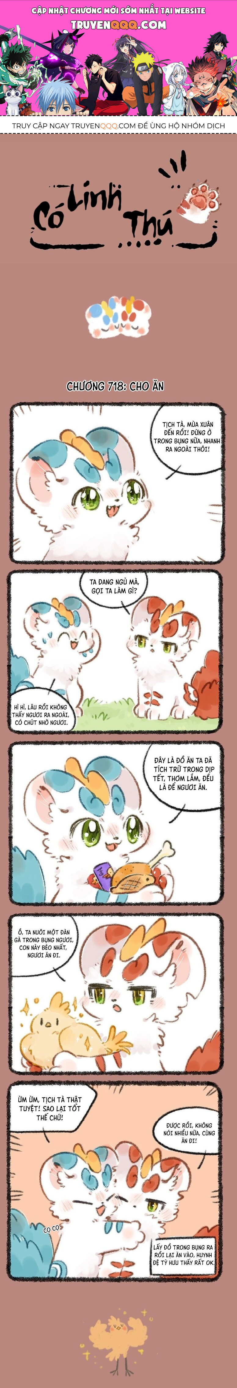 Có Linh Thú Chap 718 - Next Chap 719