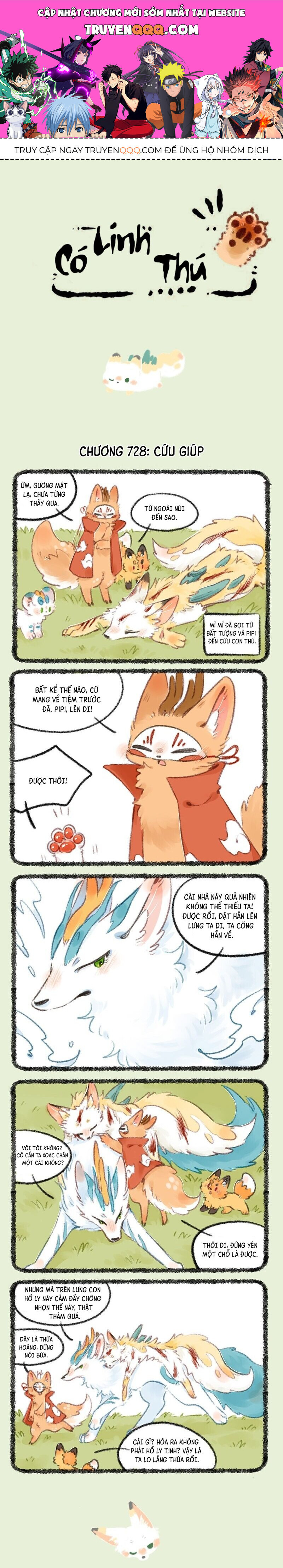 Có Linh Thú Chap 728 - Next Chap 729