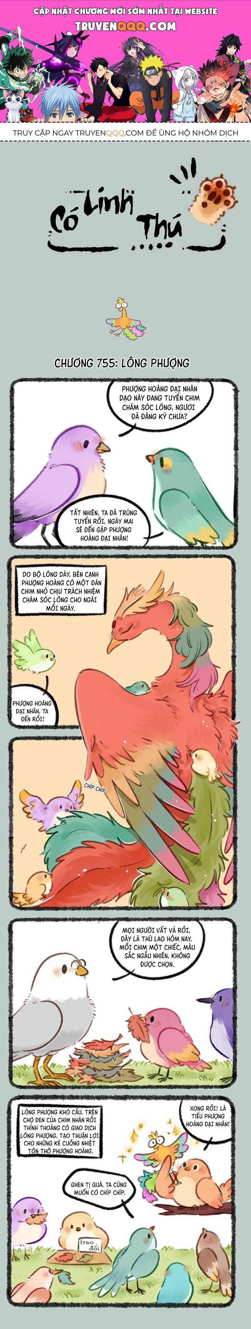 Có Linh Thú Chap 755 - Next Chap 756