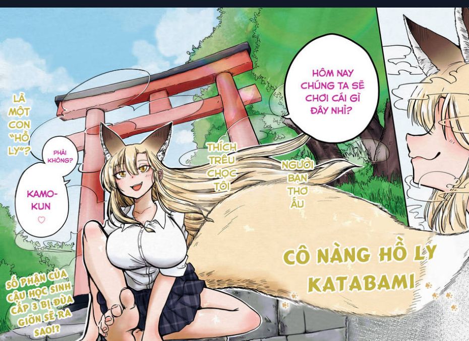 Cô Nàng Hồ Ly Katabami-San Chap 1 - Next Chap 2