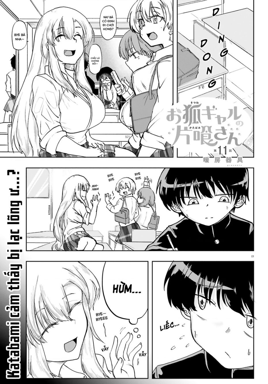 Cô Nàng Hồ Ly Katabami-San Chap 11 - Next Chap 12