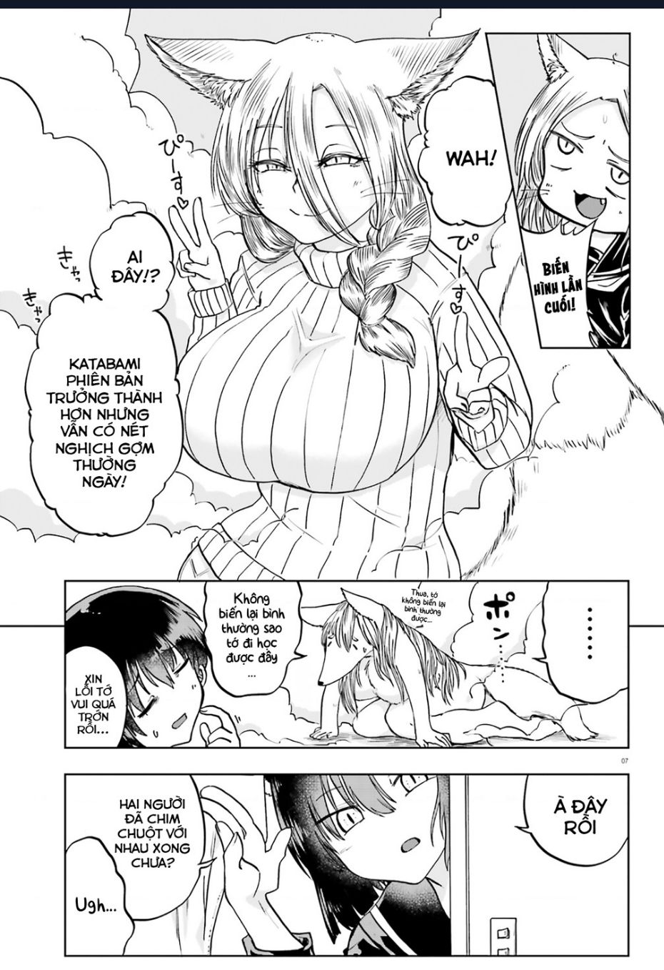 Cô Nàng Hồ Ly Katabami-San Chap 12 - Next Chap 13