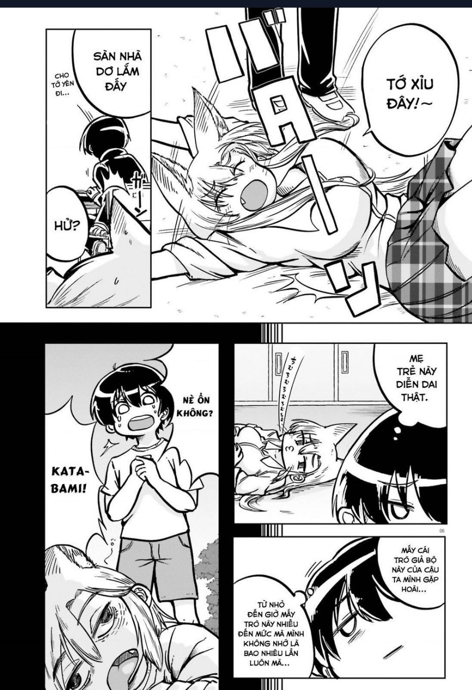 Cô Nàng Hồ Ly Katabami-San Chap 2 - Next Chap 3