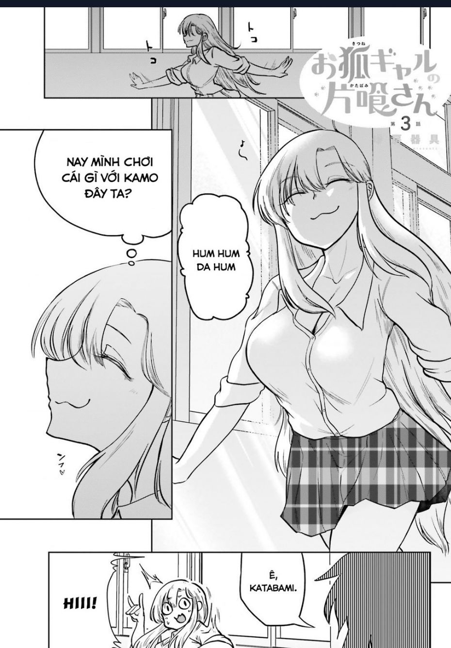 Cô Nàng Hồ Ly Katabami-San Chap 3 - Next Chap 4