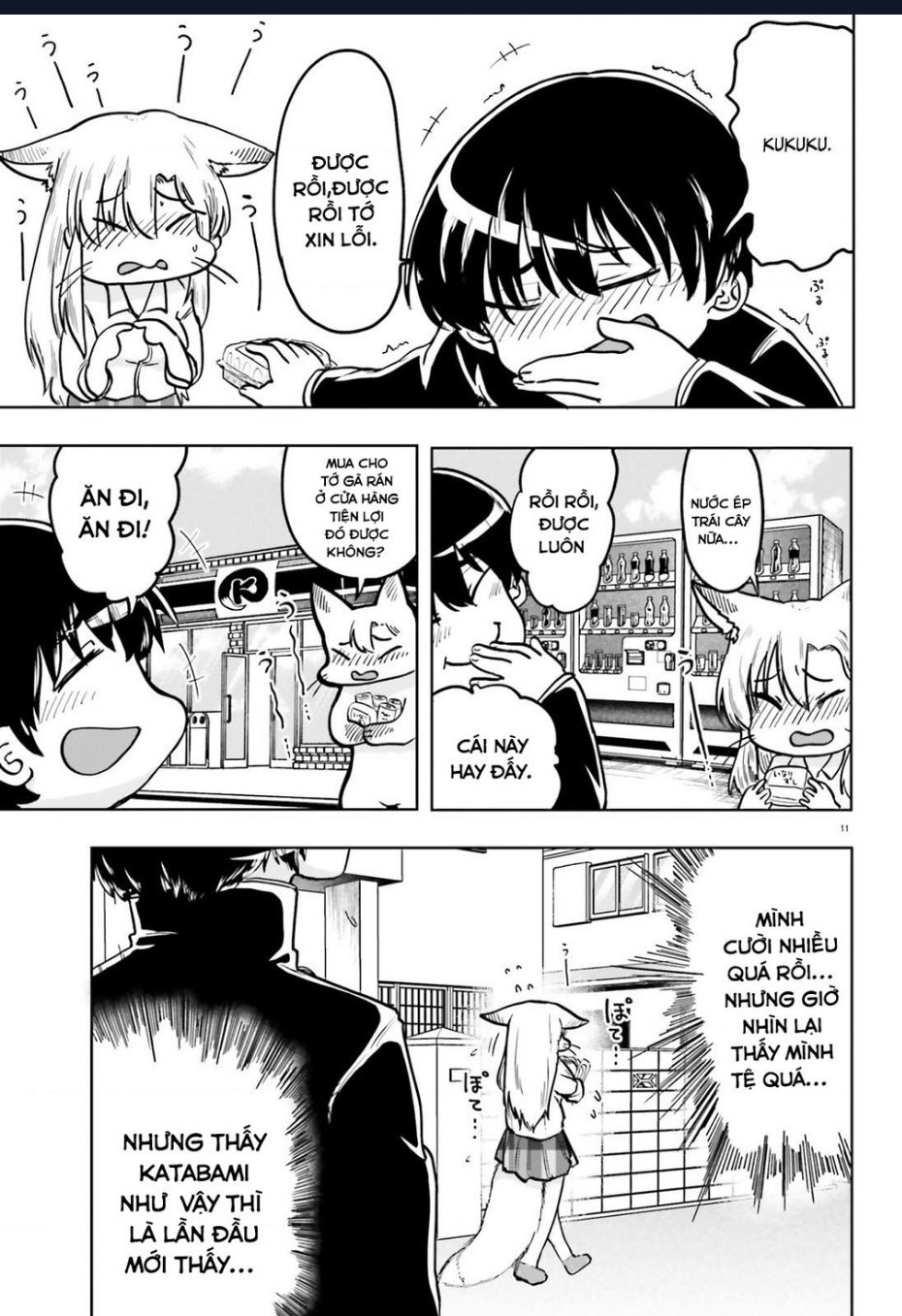 Cô Nàng Hồ Ly Katabami-San Chap 3 - Next Chap 4
