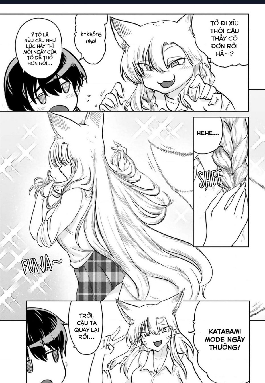 Cô Nàng Hồ Ly Katabami-San Chap 4 - Next Chap 5