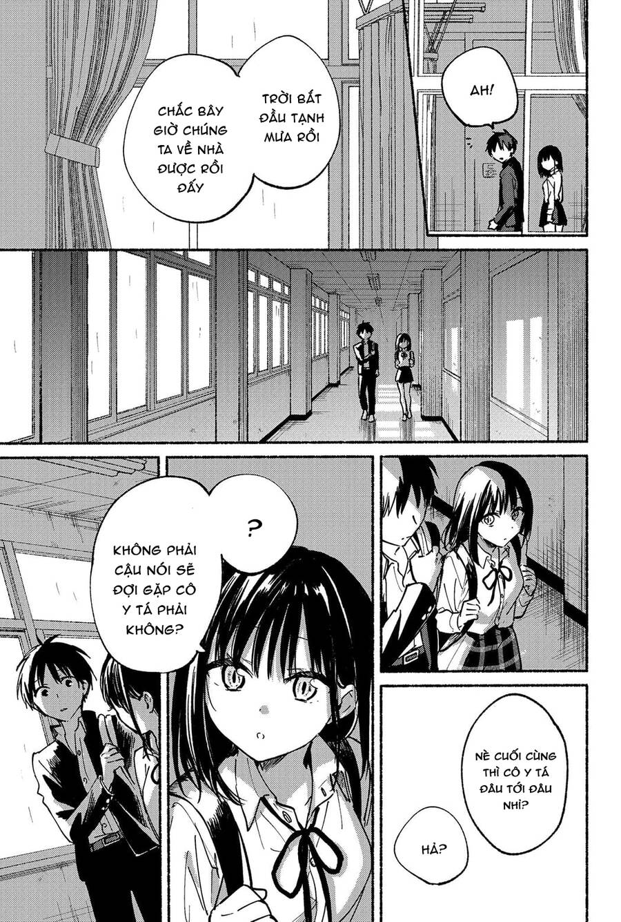 Cô Nàng Mèo Ngủ Gật Và Chàng Trai Hướng Nội Chap 10 - Next Chap 11