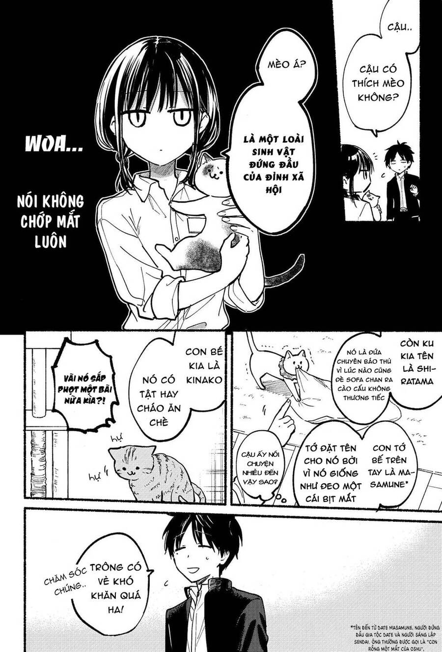 Cô Nàng Mèo Ngủ Gật Và Chàng Trai Hướng Nội Chap 12 - Next Chap 13