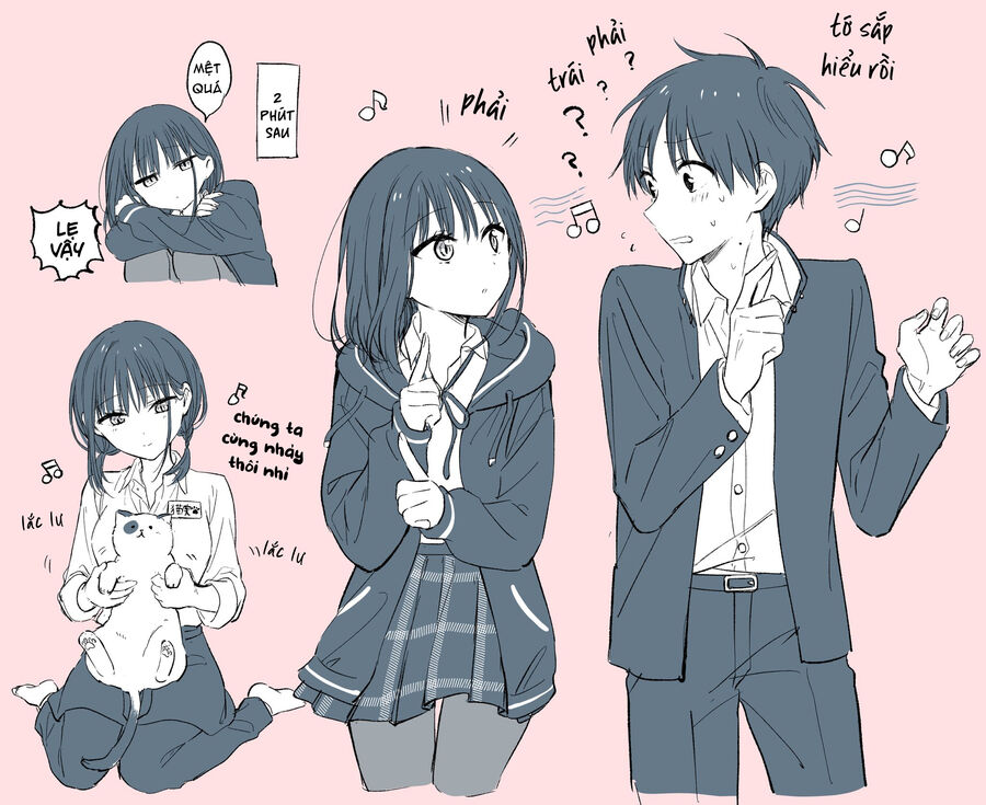 Cô Nàng Mèo Ngủ Gật Và Chàng Trai Hướng Nội Chap 12 - Next Chap 13
