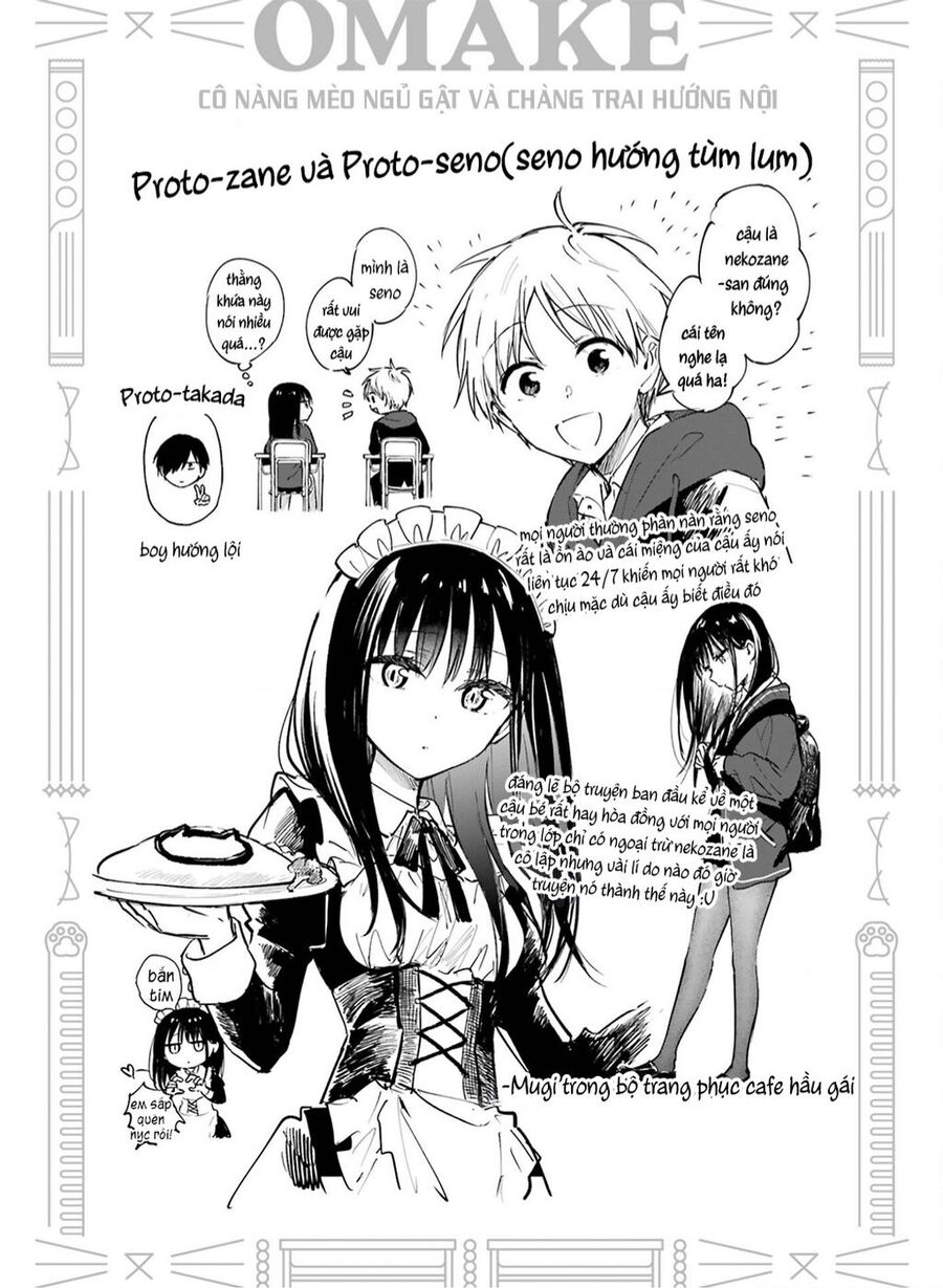 Cô Nàng Mèo Ngủ Gật Và Chàng Trai Hướng Nội Chap 13 - Next Chap 14
