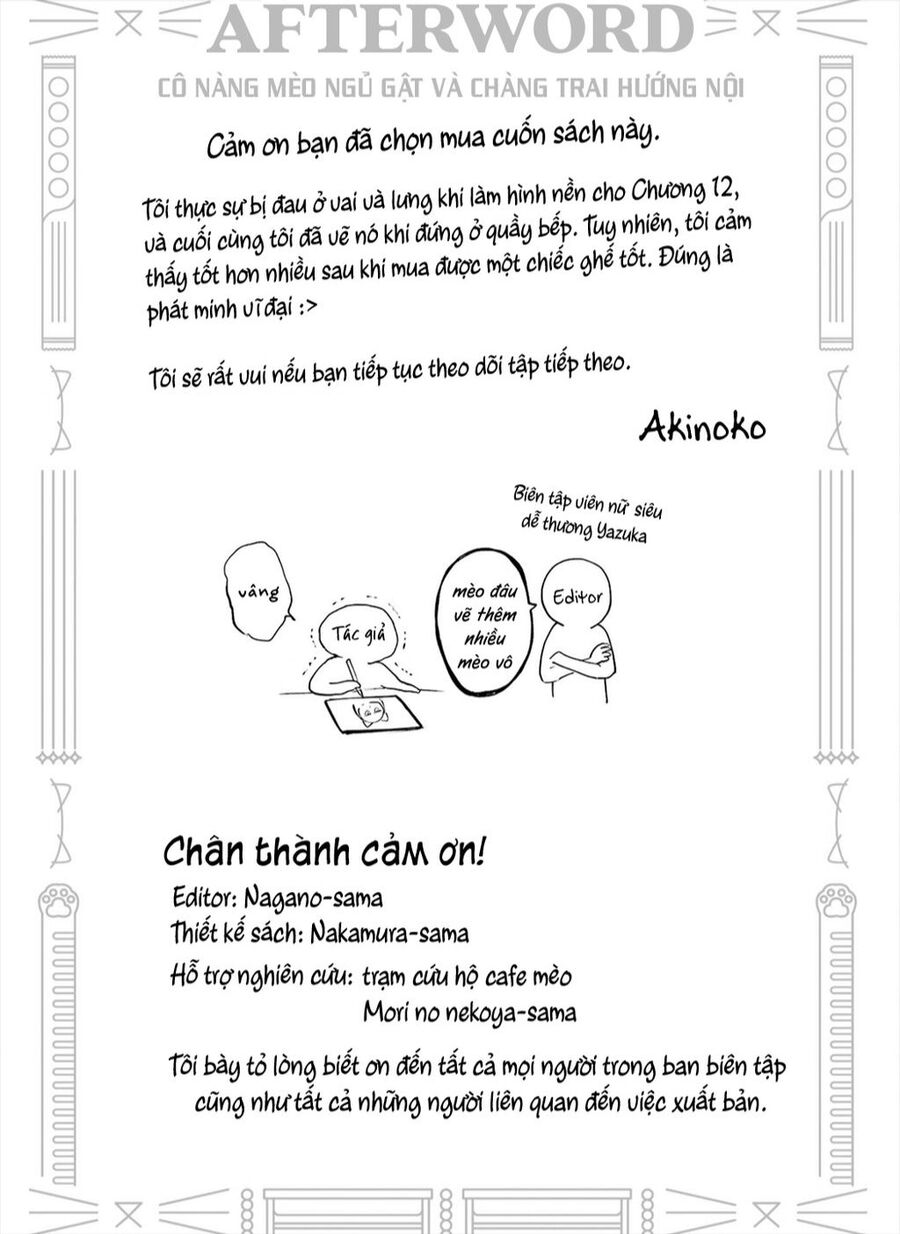 Cô Nàng Mèo Ngủ Gật Và Chàng Trai Hướng Nội Chap 15 - Next Chap 16