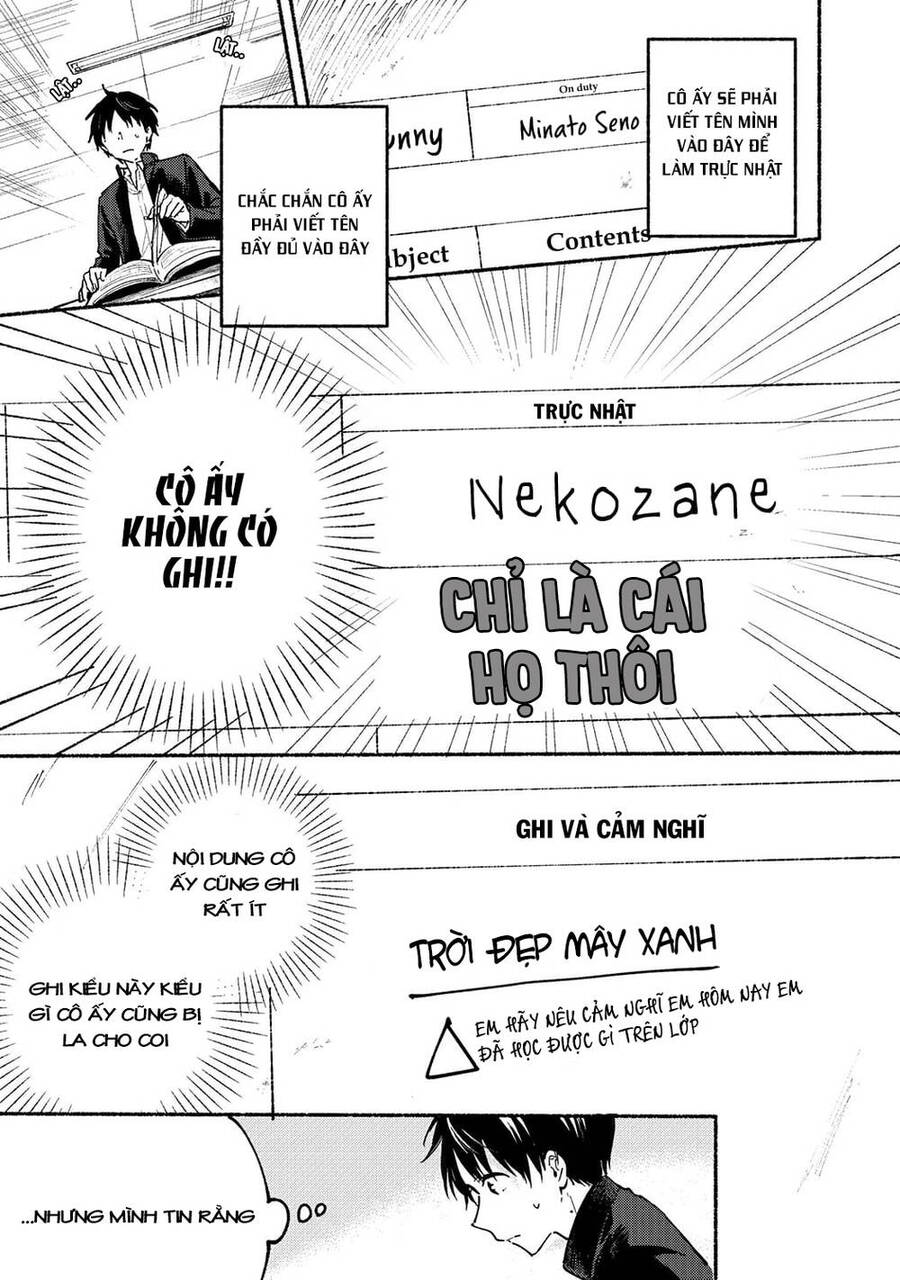 Cô Nàng Mèo Ngủ Gật Và Chàng Trai Hướng Nội Chap 2 - Next Chap 3