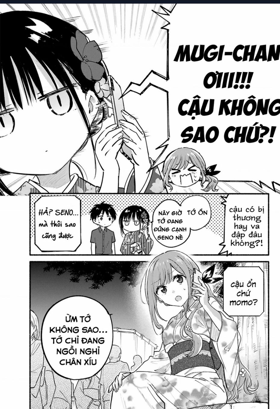 Cô Nàng Mèo Ngủ Gật Và Chàng Trai Hướng Nội Chap 20 - Next Chap 21