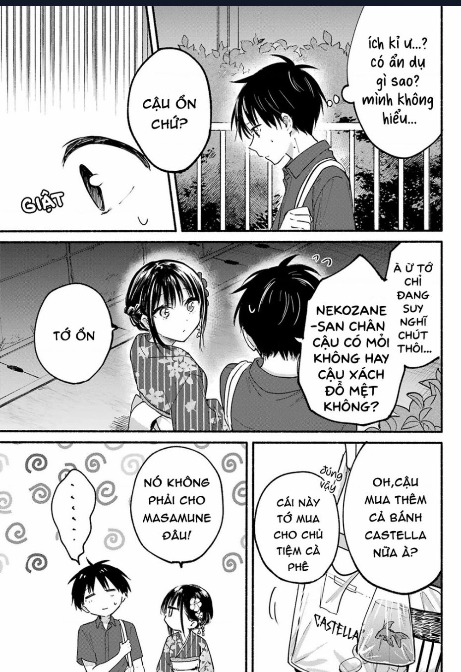 Cô Nàng Mèo Ngủ Gật Và Chàng Trai Hướng Nội Chap 20 - Next Chap 21