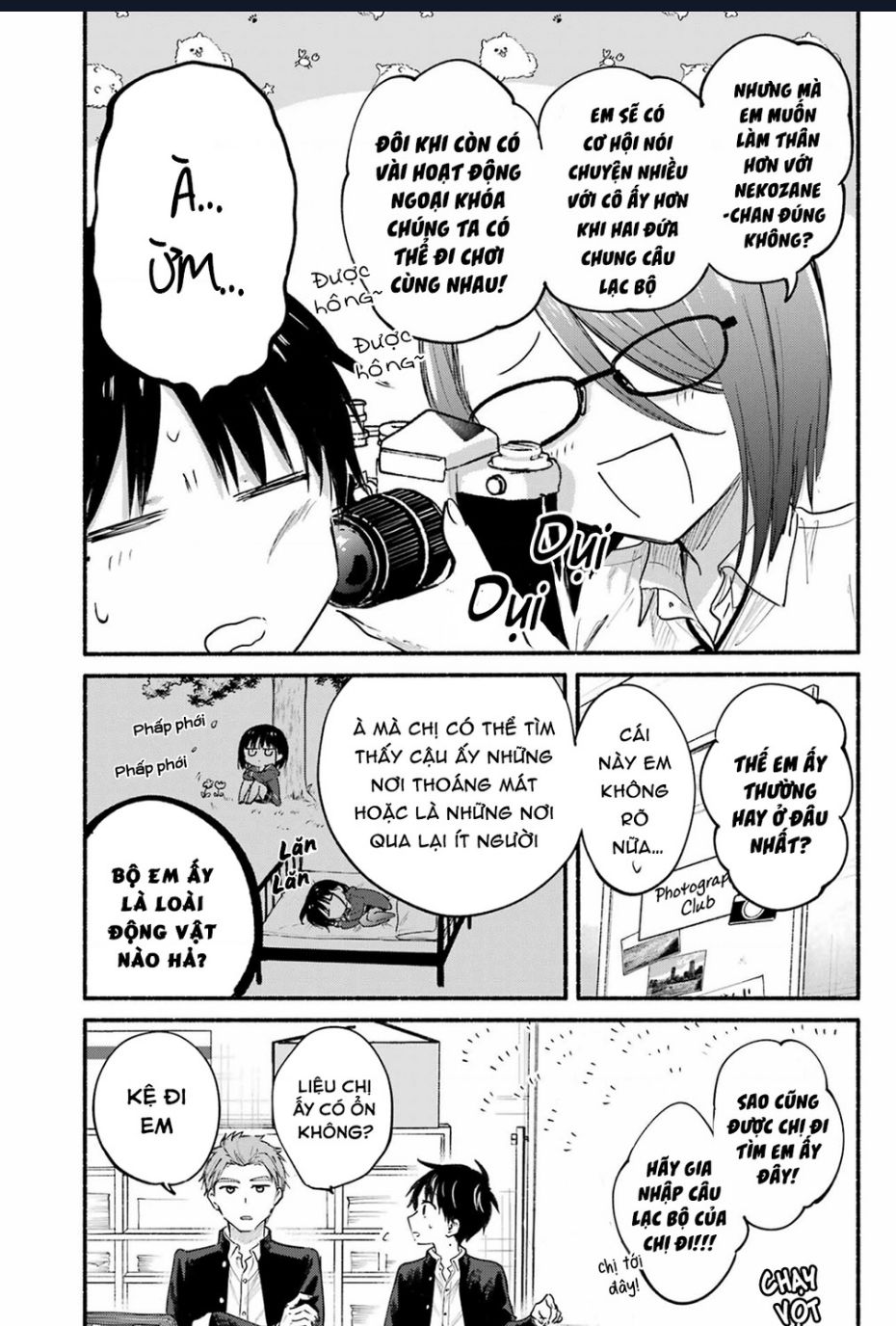 Cô Nàng Mèo Ngủ Gật Và Chàng Trai Hướng Nội Chap 21 - Next Chap 22