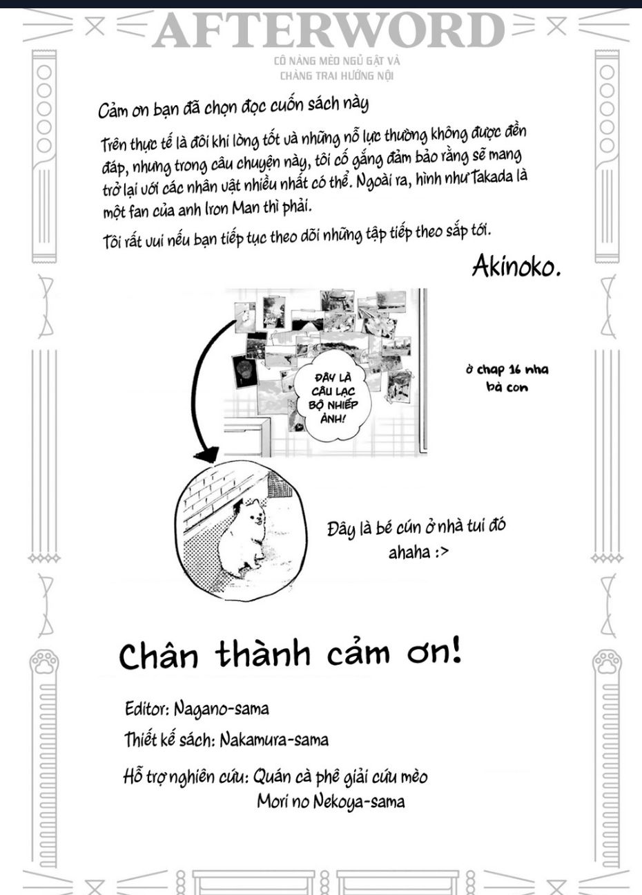 Cô Nàng Mèo Ngủ Gật Và Chàng Trai Hướng Nội Chap 22 - Next Chap 23