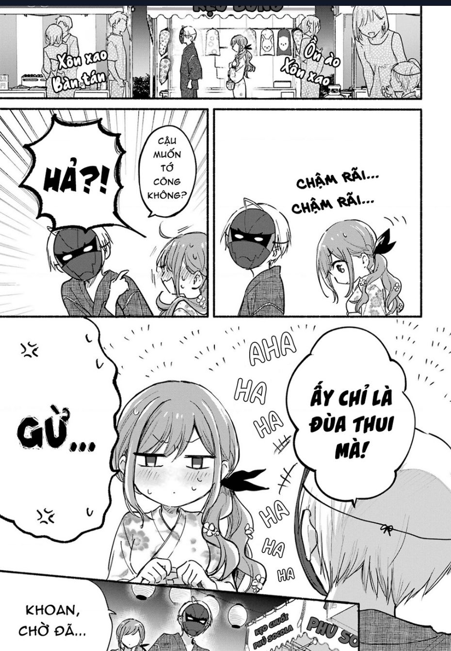 Cô Nàng Mèo Ngủ Gật Và Chàng Trai Hướng Nội Chap 22 - Next Chap 23