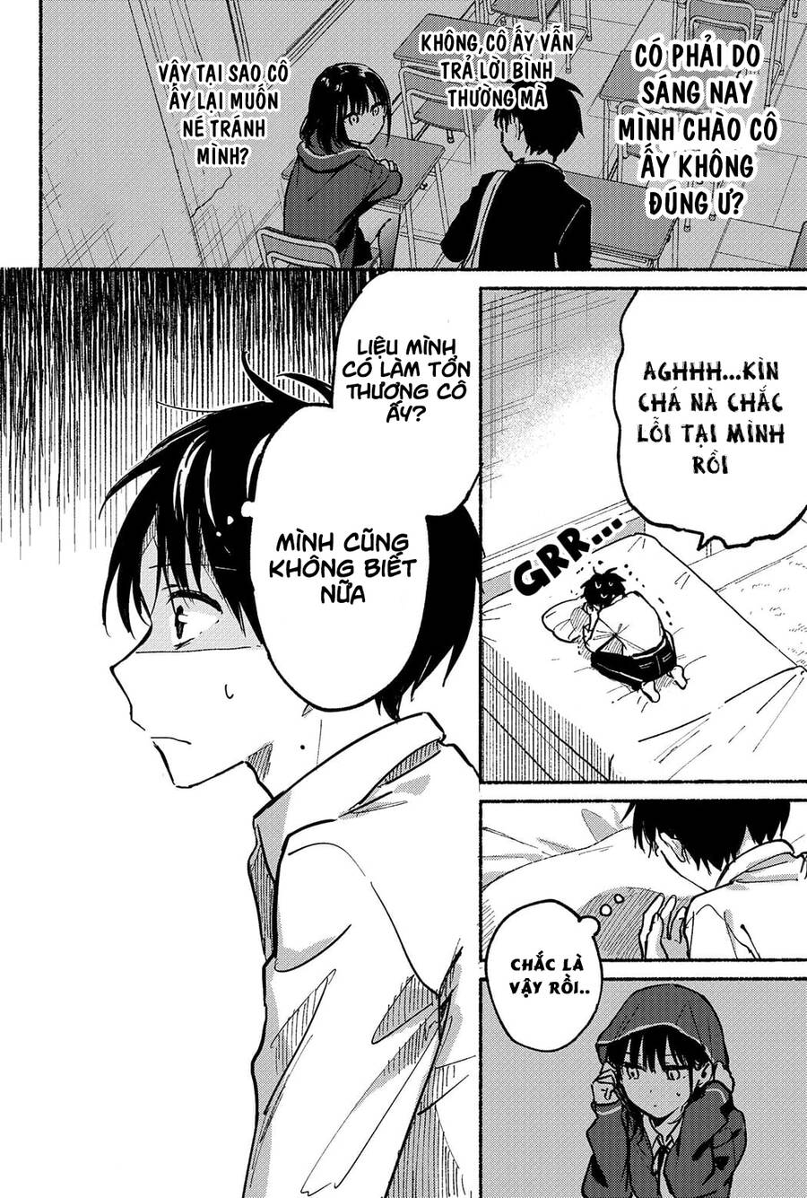 Cô Nàng Mèo Ngủ Gật Và Chàng Trai Hướng Nội Chap 5 - Next Chap 6