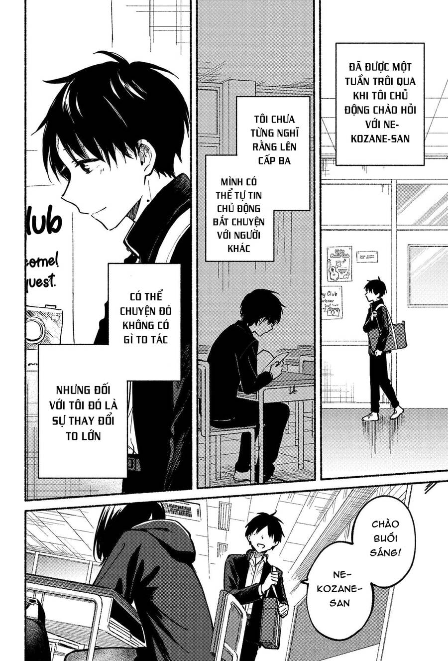Cô Nàng Mèo Ngủ Gật Và Chàng Trai Hướng Nội Chap 5 - Next Chap 6