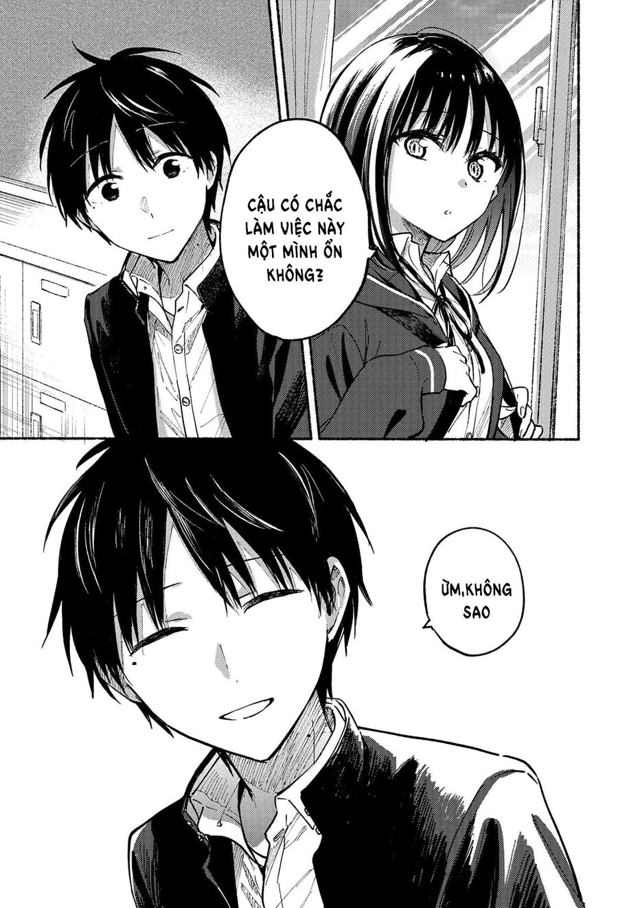 Cô Nàng Mèo Ngủ Gật Và Chàng Trai Hướng Nội Chap 6 - Next Chap 7