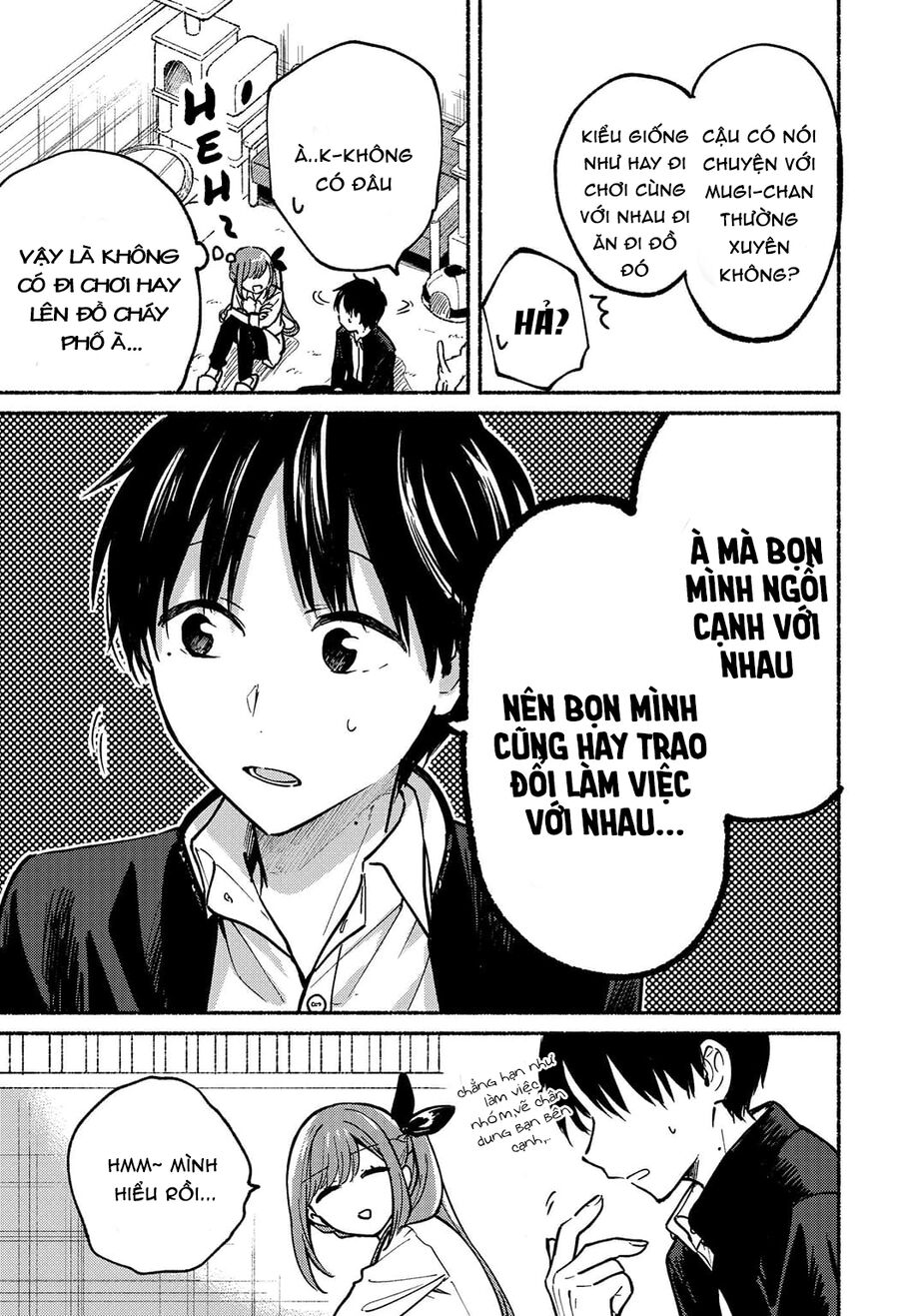 Cô Nàng Mèo Ngủ Gật Và Chàng Trai Hướng Nội Chap 7 - Next Chap 8