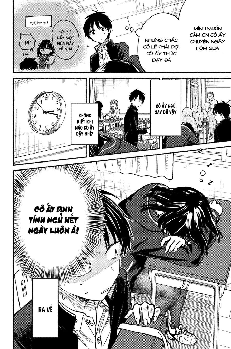 Cô Nàng Mèo Ngủ Gật Và Chàng Trai Hướng Nội Chap 7 - Next Chap 8