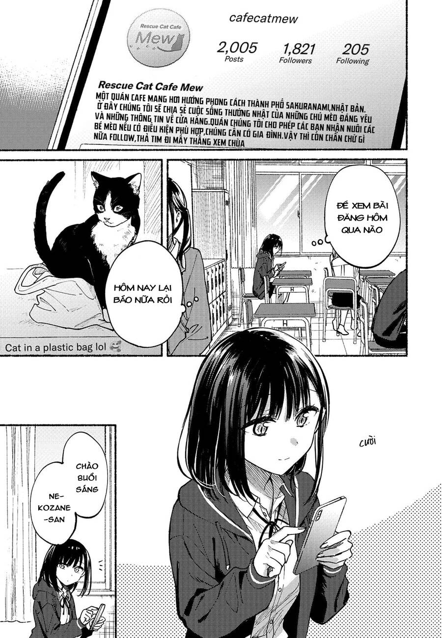 Cô Nàng Mèo Ngủ Gật Và Chàng Trai Hướng Nội Chap 9 - Next Chap 10
