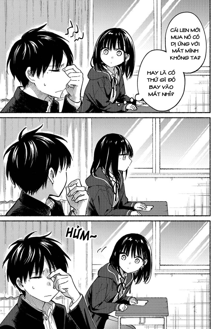 Cô Nàng Mèo Ngủ Gật Và Chàng Trai Hướng Nội Chap 9 - Next Chap 10