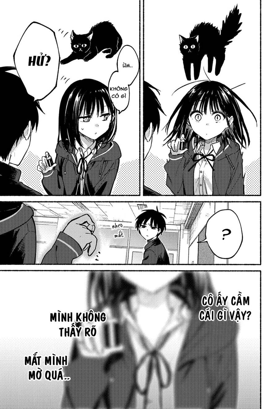 Cô Nàng Mèo Ngủ Gật Và Chàng Trai Hướng Nội Chap 9 - Next Chap 10