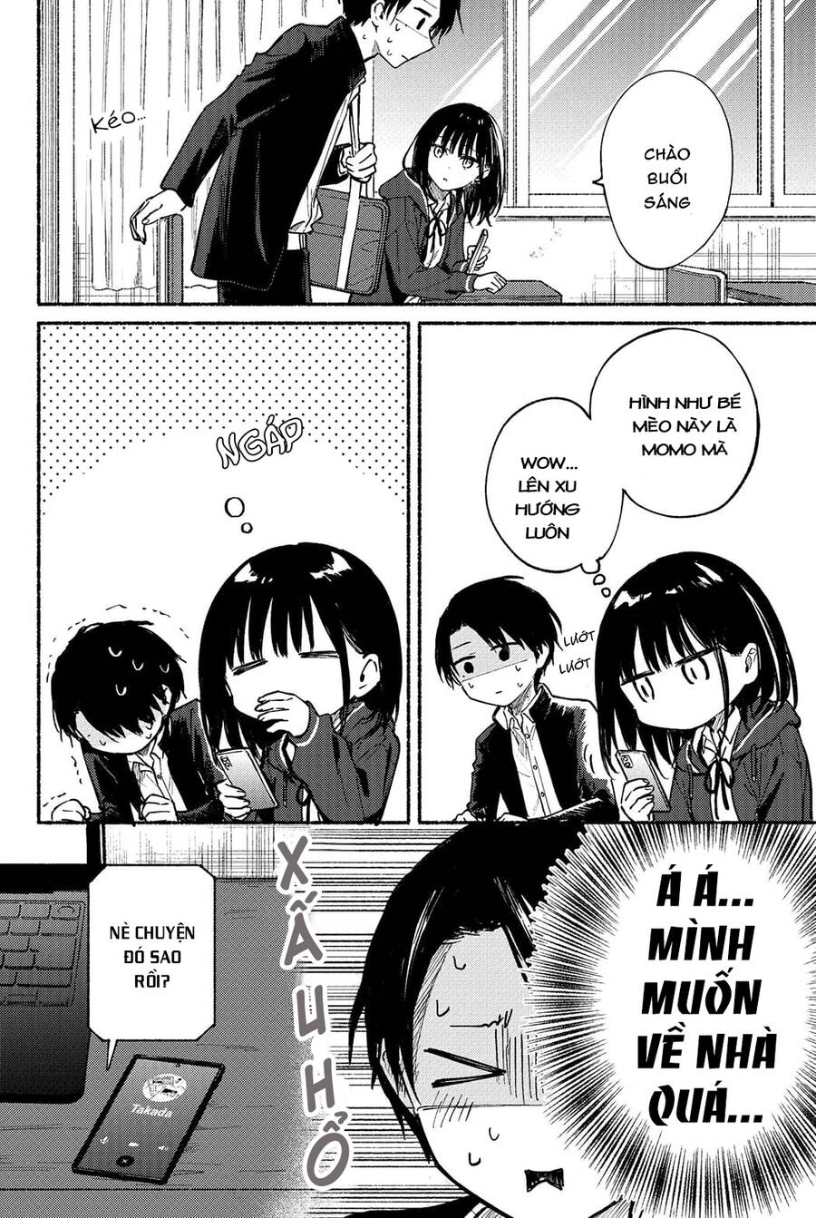 Cô Nàng Mèo Ngủ Gật Và Chàng Trai Hướng Nội Chap 9 - Next Chap 10