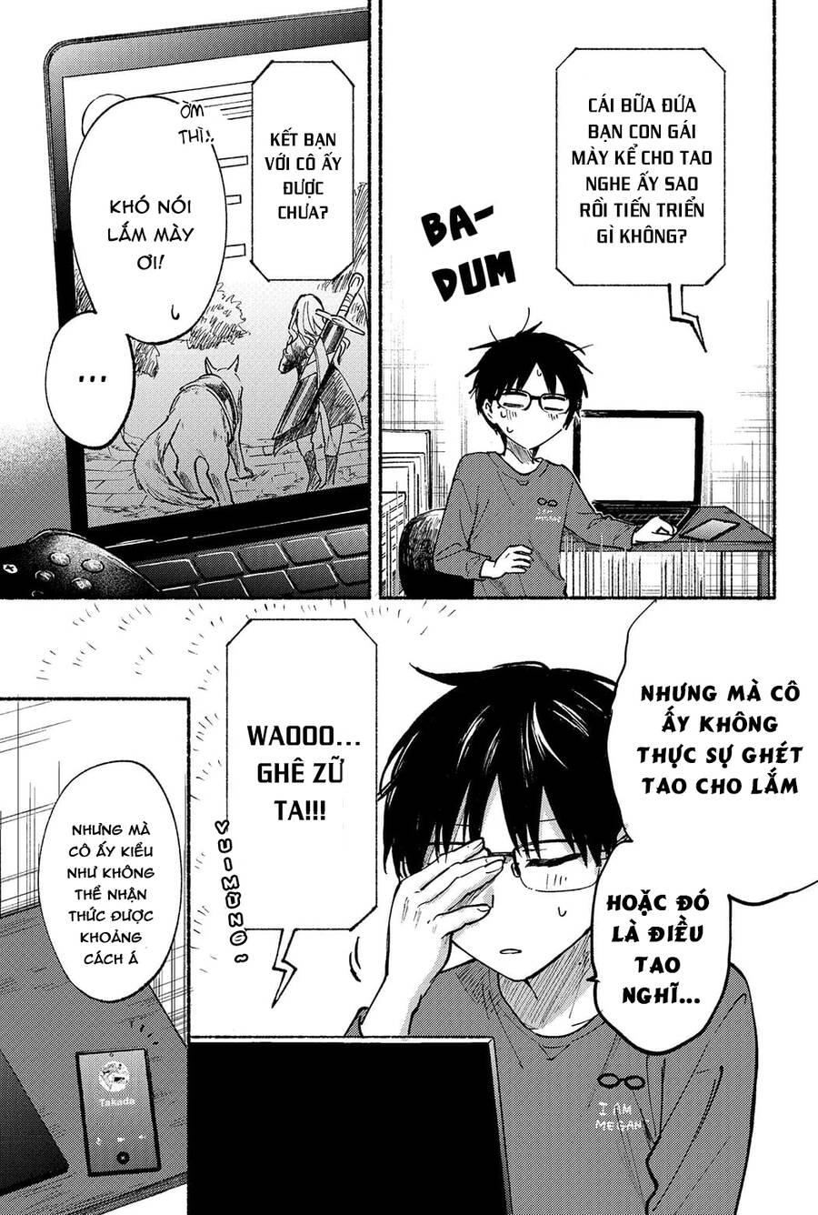 Cô Nàng Mèo Ngủ Gật Và Chàng Trai Hướng Nội Chap 9 - Next Chap 10