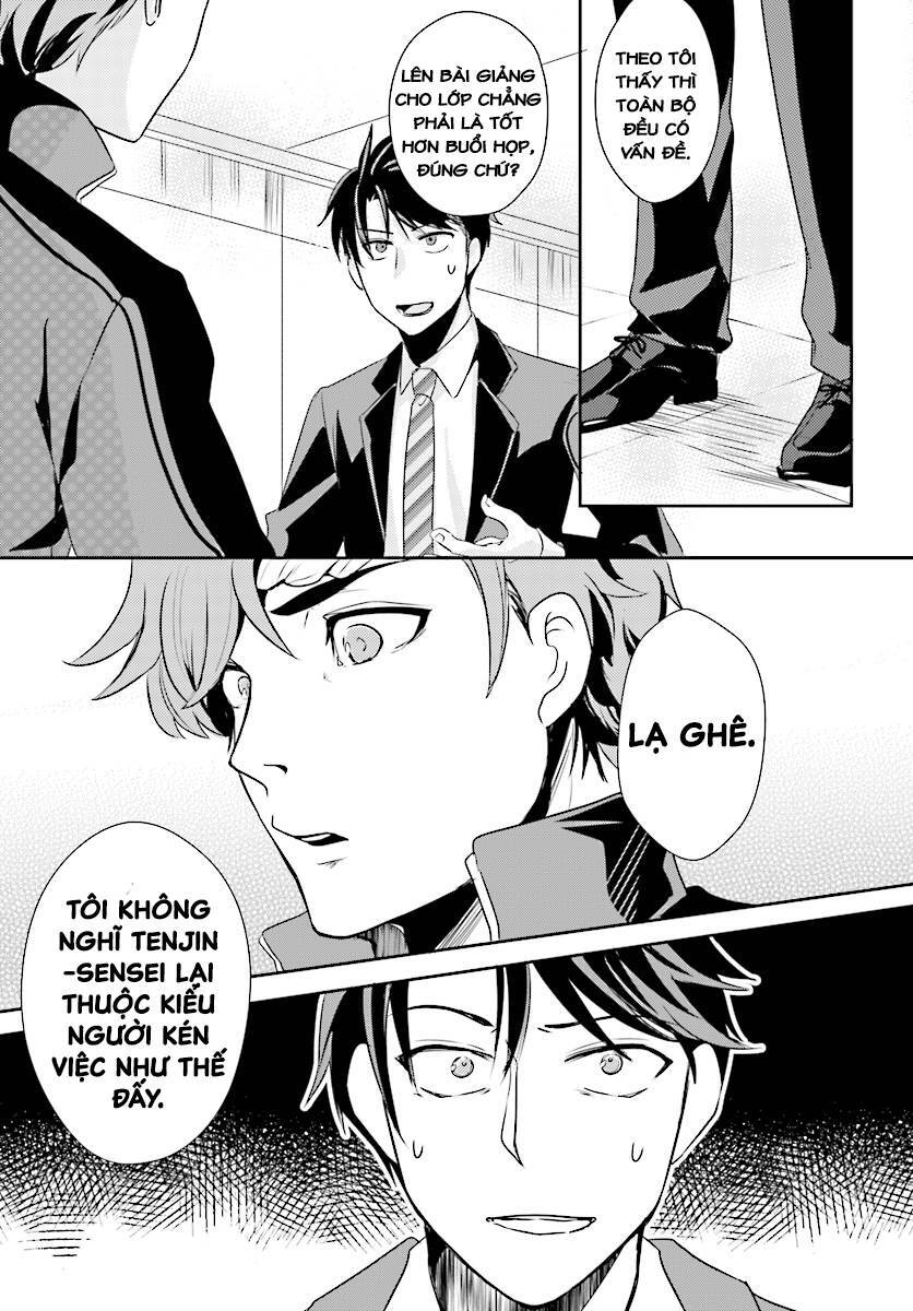 Có Phải Là Một Tội Ác Không? Khi Bị Đe Dọa Bởi Chính Học Sinh Của Bạn! Chap 5 - Next Chap 6