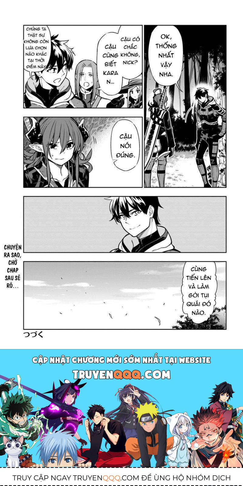 Có Vẻ Nhóm Mạo Hiểm Giả Không Tin Vào Nhân Loại Sẽ Giải Cứu Thế Giới Chap 9 - Next Chap 10