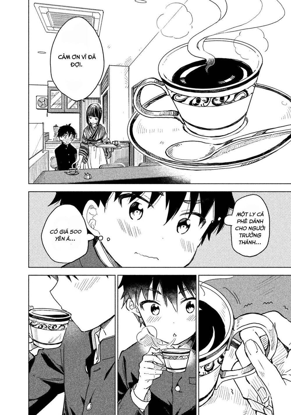 Coffee Wo Shizuka Ni Chap 1 - Next Chap 2