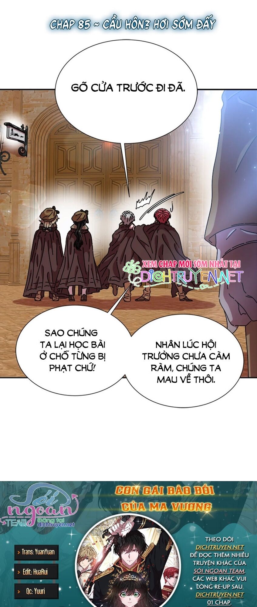 Con Gái Bảo Bối Của Ma Vương Chap 85 - Next Chap 86