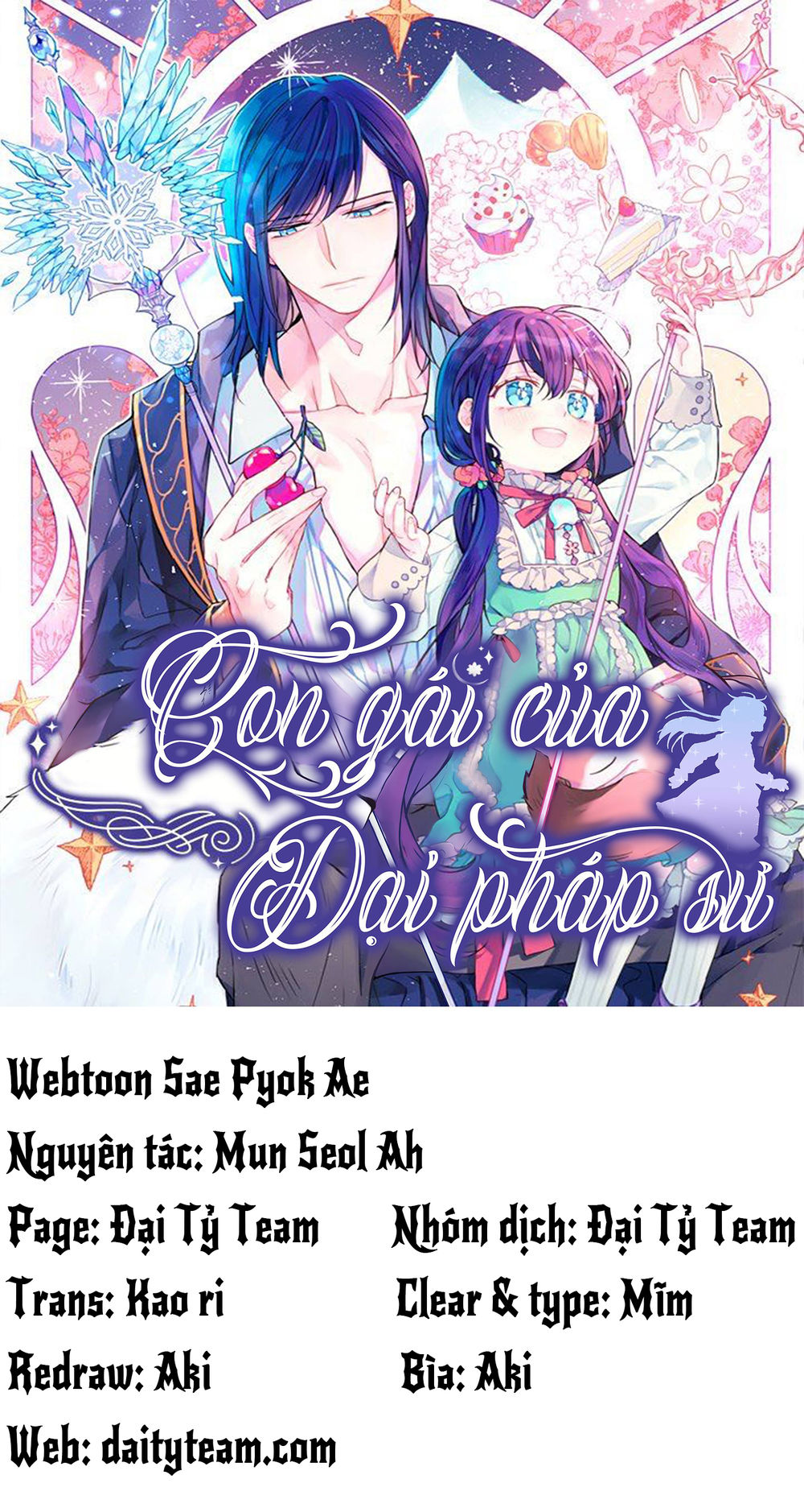 Con Gái Của Đại Pháp Sư Chap 9 - Next Chap 10